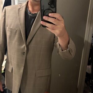 Joseph & Feiss Light Gray Blazer